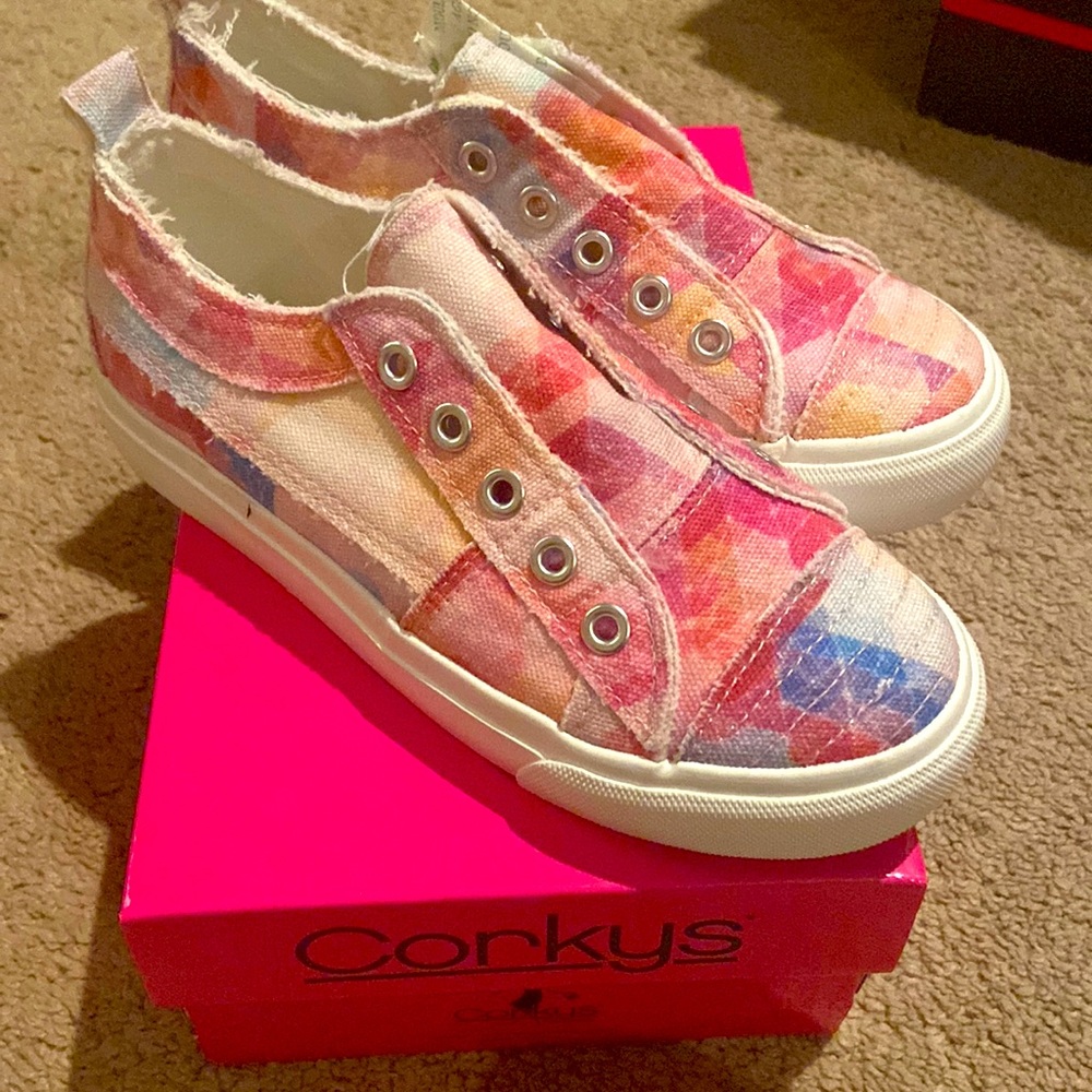 Brand new Corkys slip on